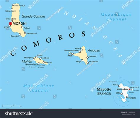 moroni comoros map.